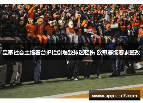 皇家社会主场看台护栏倒塌致球迷轻伤 欧冠赛场要求整改